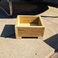 40cm Square Wooden Decking garden Planter - Summer Wooden Planters