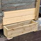 60cm Rustic Wooden Planter box - Summer Wooden Planters