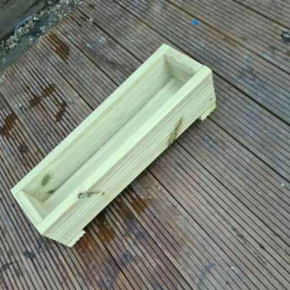 60cm long Wooden Decking Planter - Summer Wooden Planters