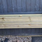 Extra deep 60cm high Raised wooden decking planter - Summer Wooden Planters