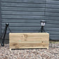 Large Planters wooden garden planters various sizes - Summer Wooden Planters