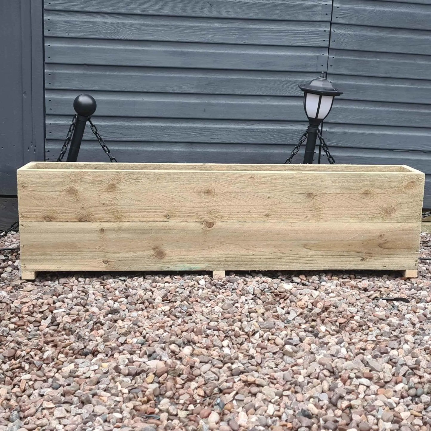 Large Planters wooden garden planters various sizes - Summer Wooden Planters