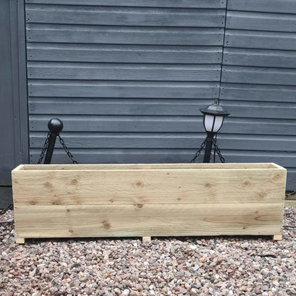 Large Planters wooden garden planters various sizes - Summer Wooden Planters