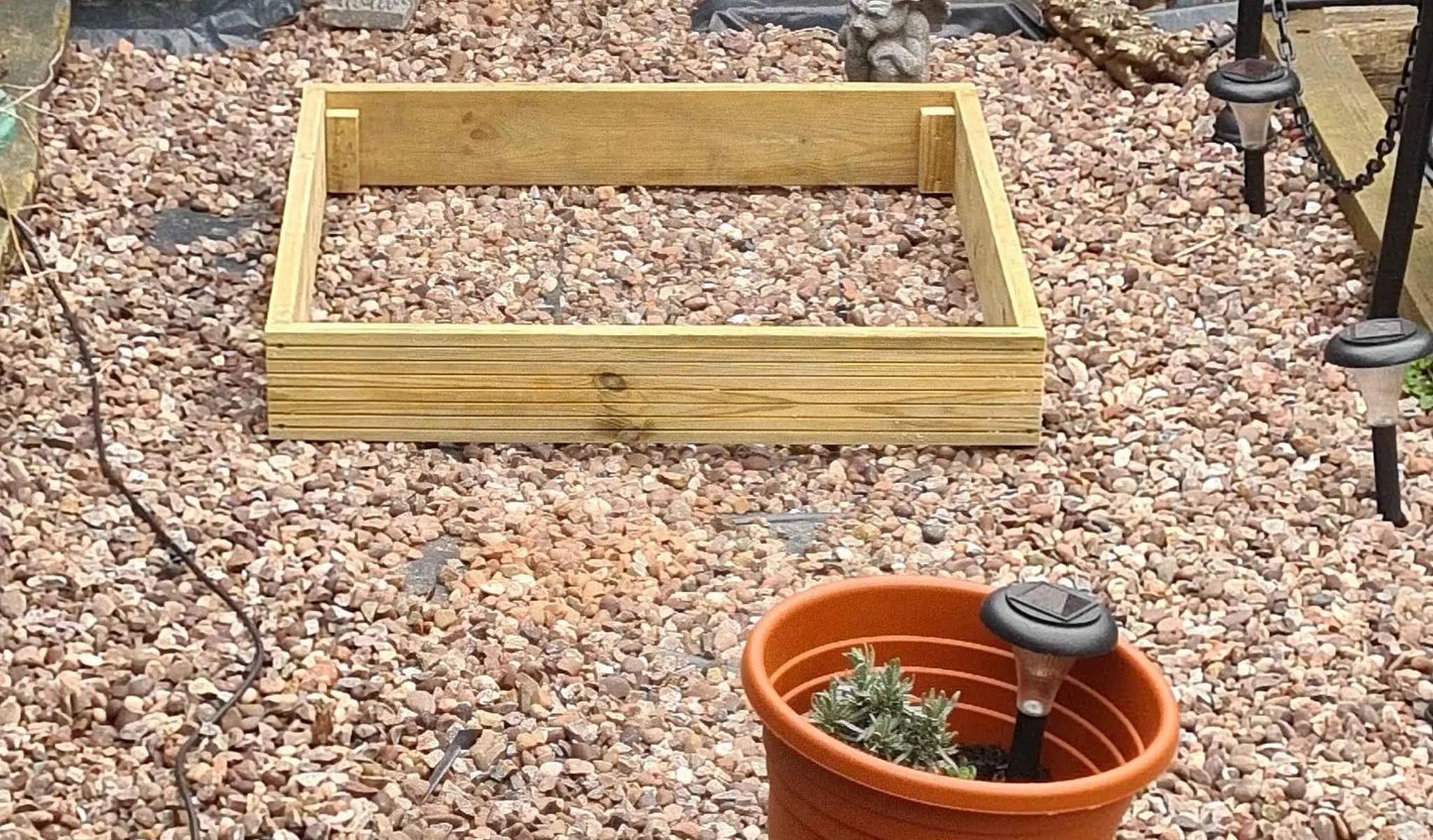 Raised Bed Frame Decking Timber Planter - Summer Wooden Planters