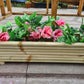 Wooden decking planters 15cm high - Summer Wooden Planters