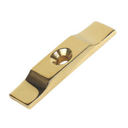 Brass Turn Button latch - Solid Brass Cabinet Flip Turn - 35mm