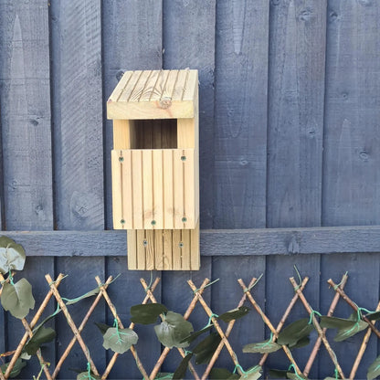 Summer Wooden Planters open faced nesting box for birds bird box