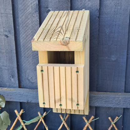 Summer Wooden Planters open faced nesting box for birds bird box