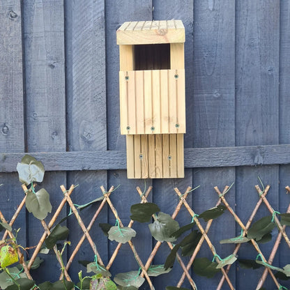 Summer Wooden Planters open faced nesting box for birds bird box